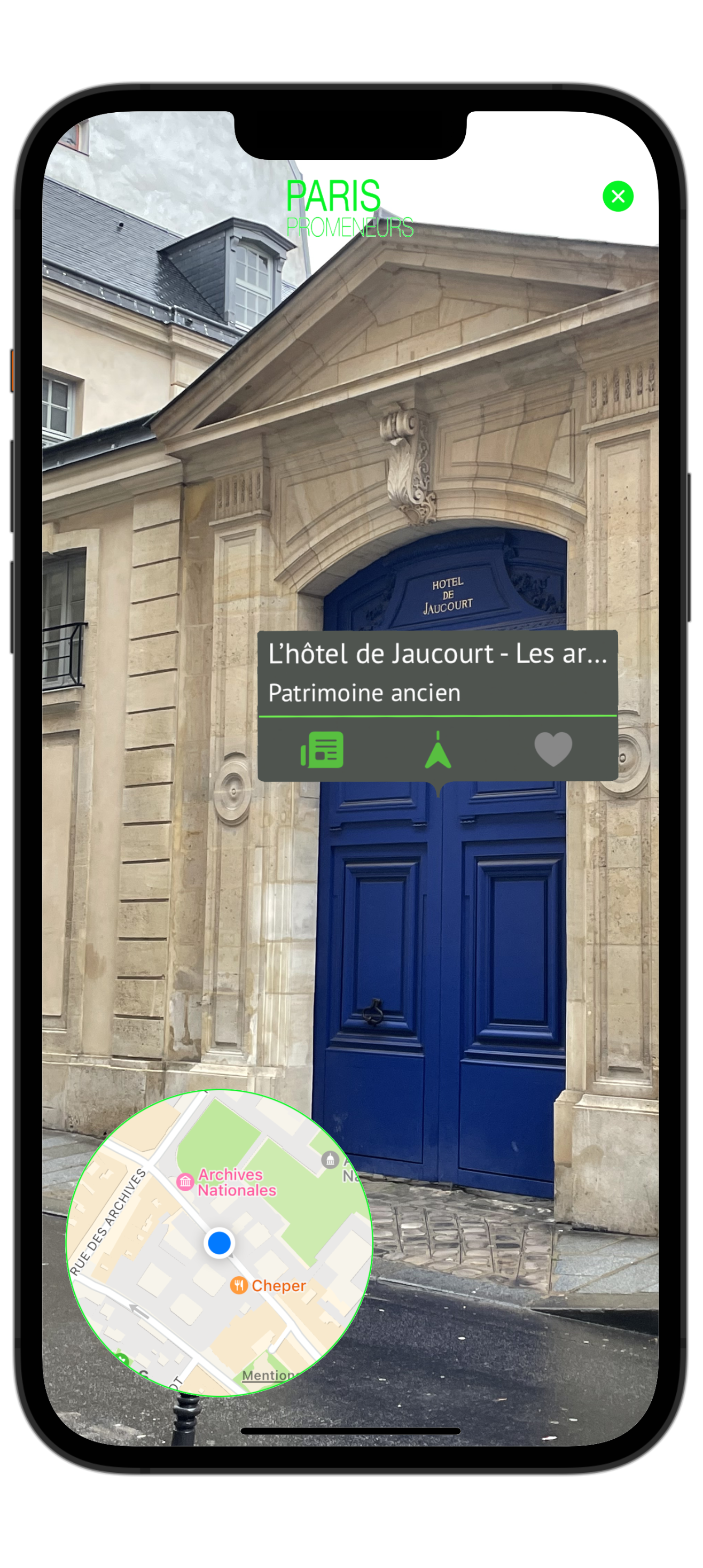 Paris Promeneurs immersive view