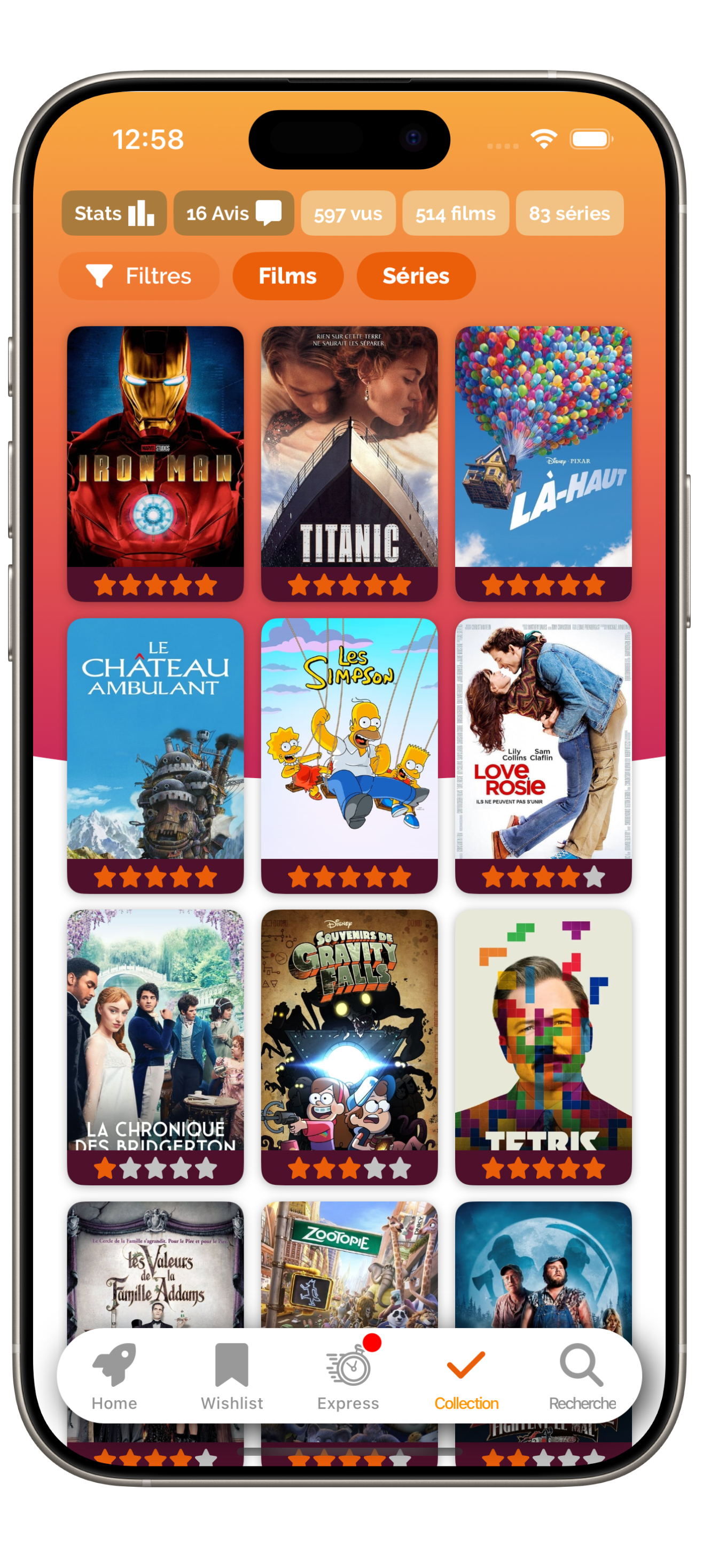 Pépitch collection tab home