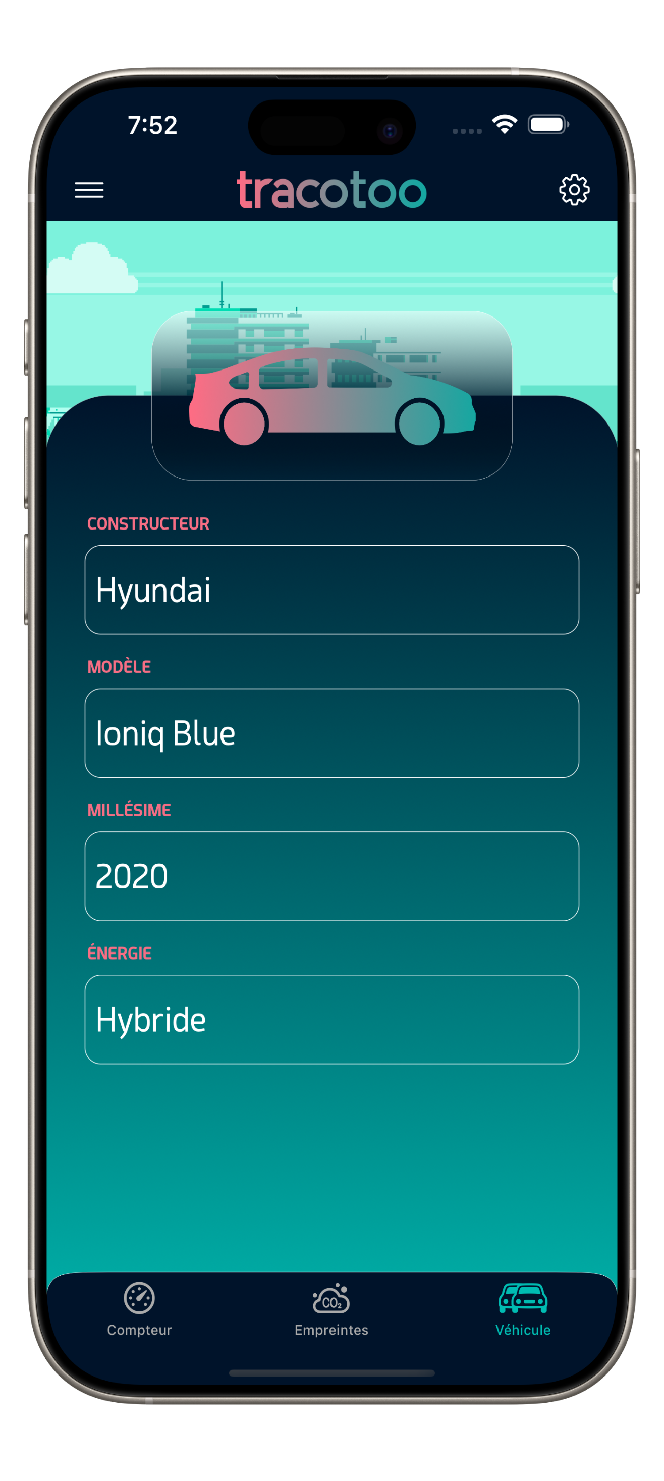 Tracotoo count car home